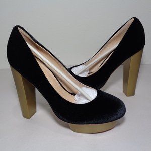Madison Harding Size 8 M SPOCK Black New Heels